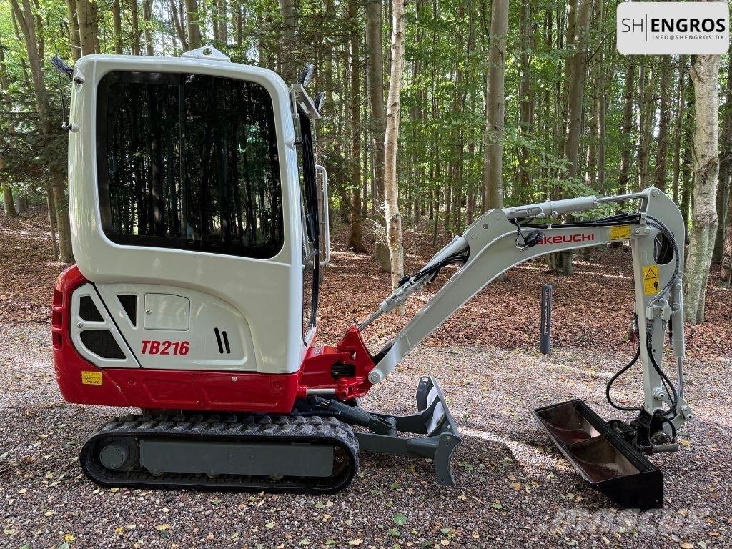 Takeuchi TB 216 Мини екскаватори < 7 т