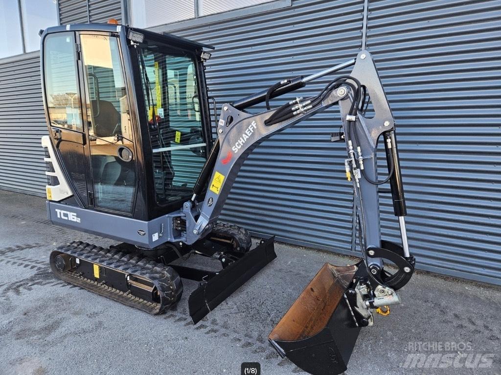 Terex tc16-2 Мини екскаватори < 7 т