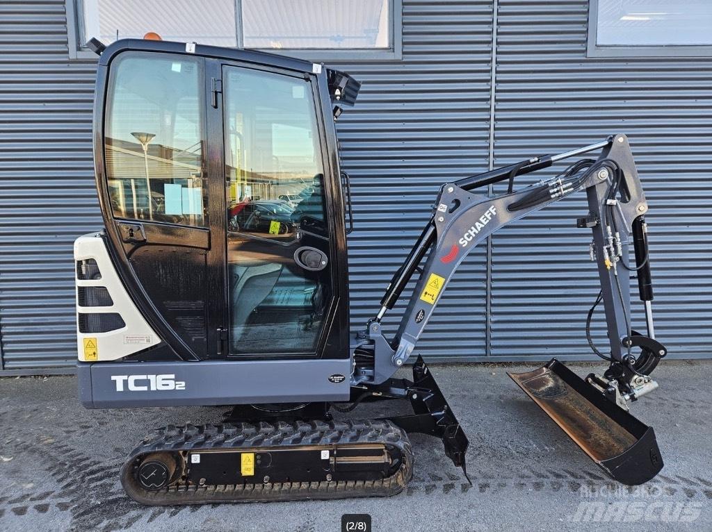 Terex tc16-2 Мини екскаватори < 7 т