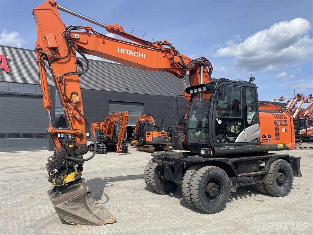 Hitachi ZX 170 W-5 B Колесни екскаватори