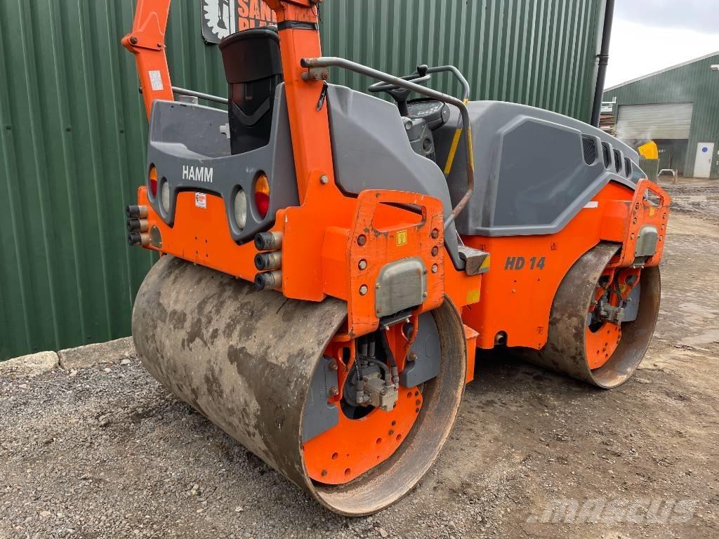 Hamm HD 14 VV Двойни барабанни ролки
