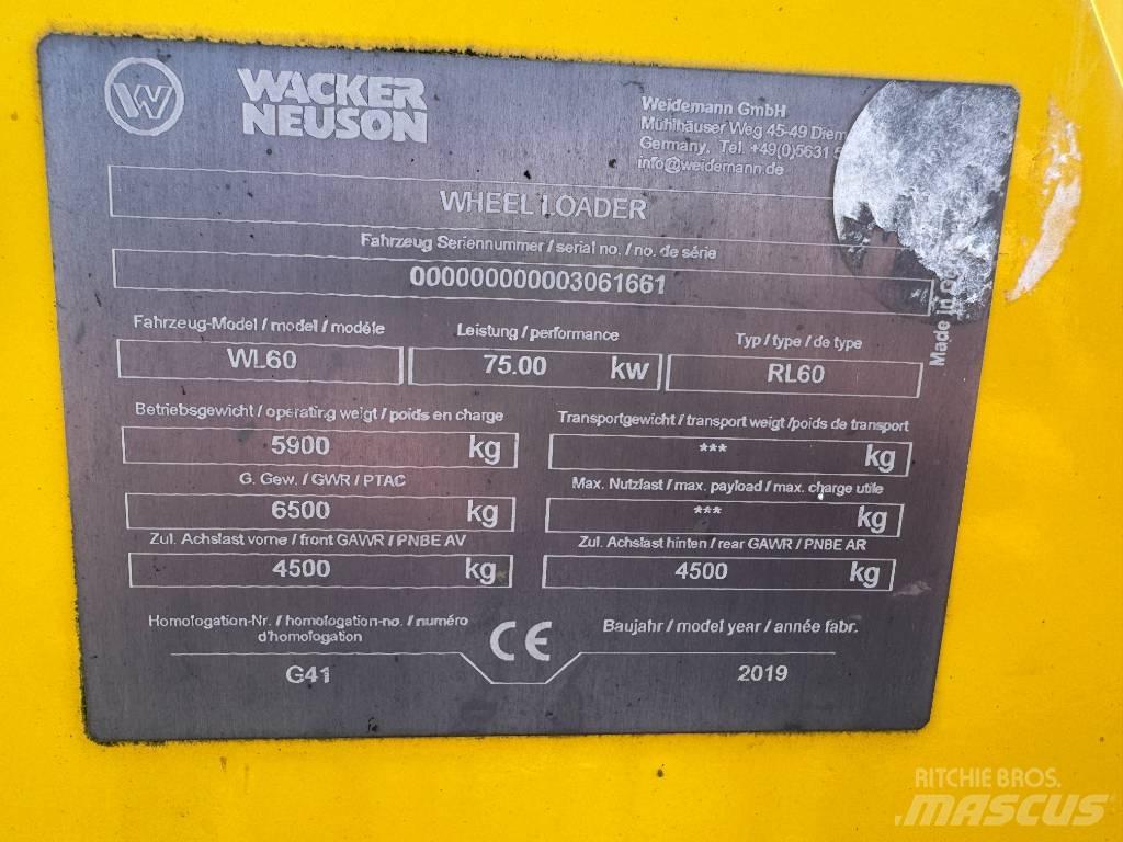 Wacker Neuson WL60 Колесни товарачи