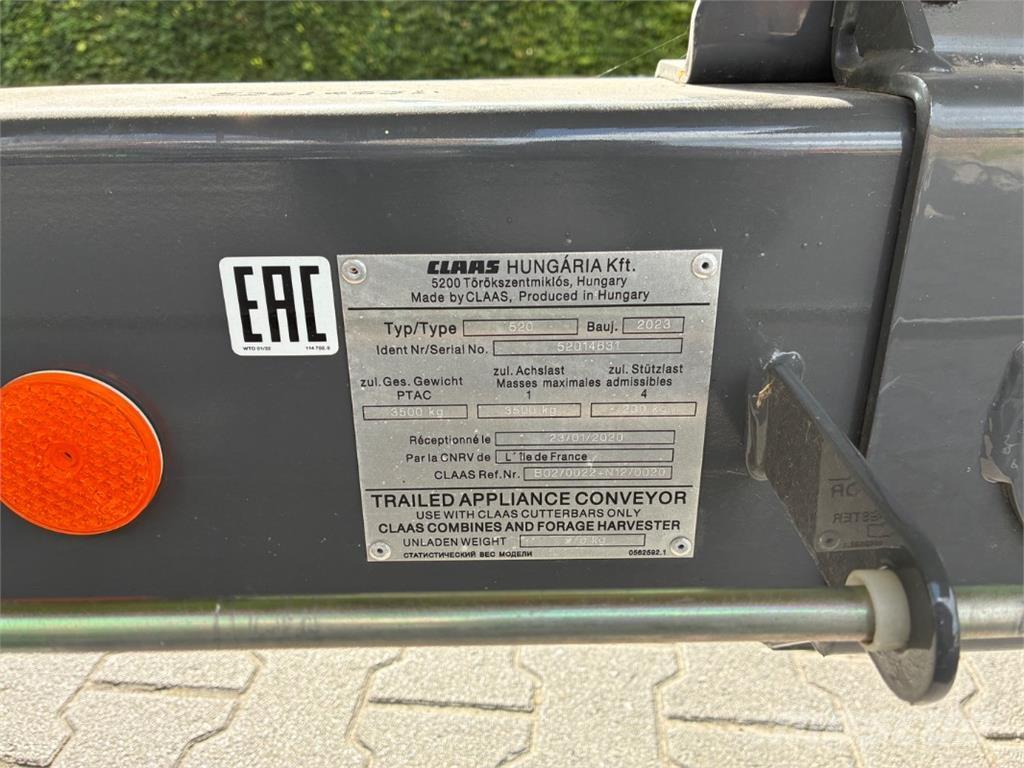 CLAAS Vario 680 Глави за харвестери