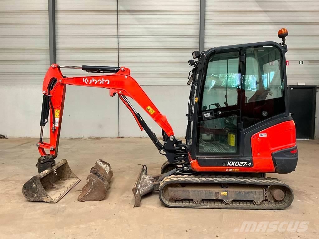 Kubota KX 027-4 Мини екскаватори < 7 т