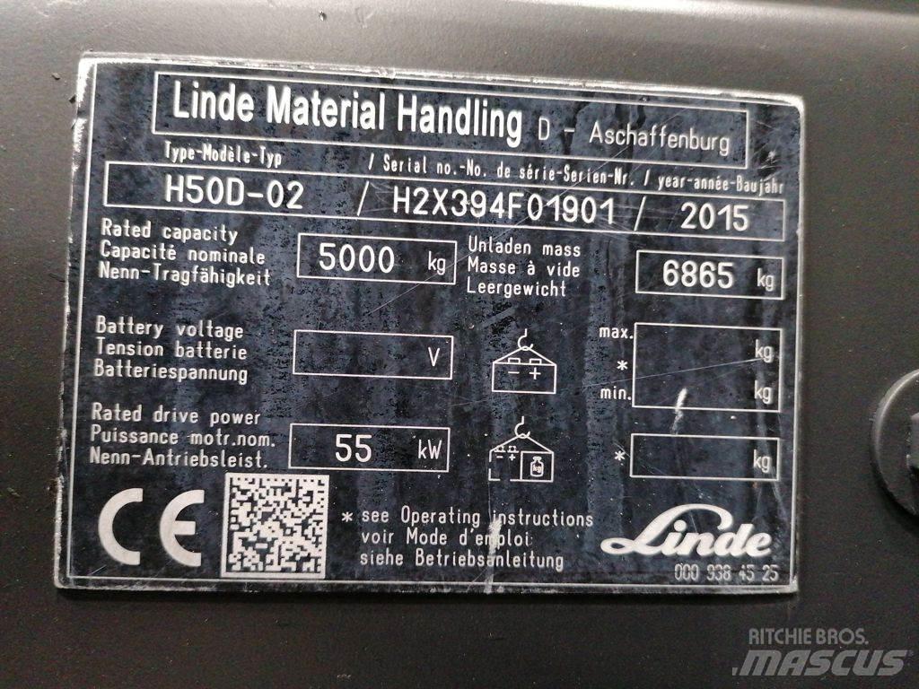 Linde H50D-02 Дизелови камиони