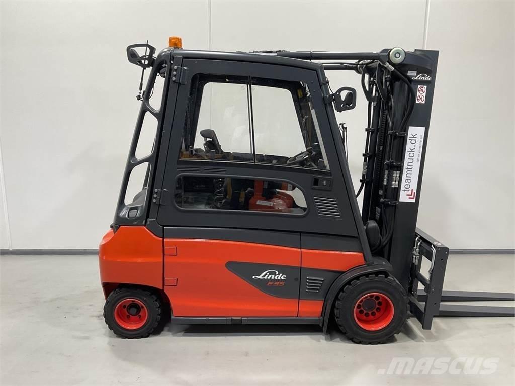 Linde E35L-01 Електрически вилични кари-повдигачи