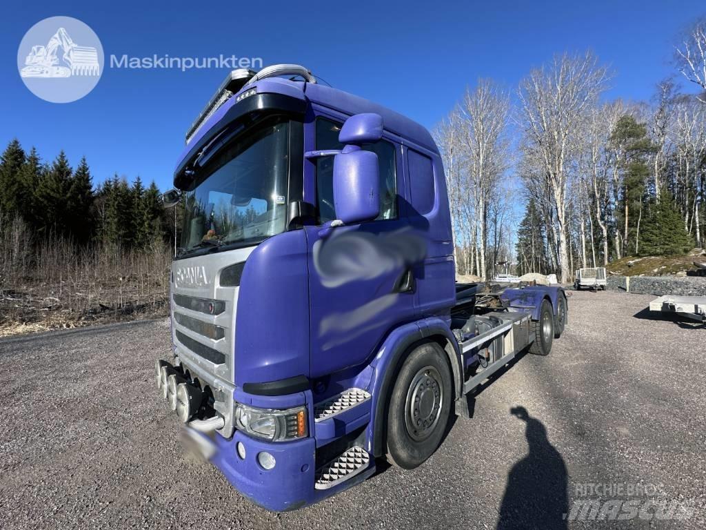 Scania G 480 Камиони с кран с кука