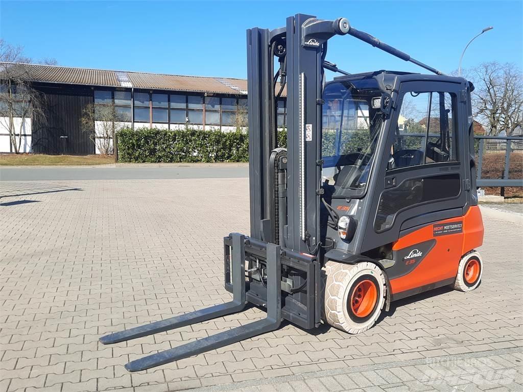Linde E35L Електрически вилични кари-повдигачи