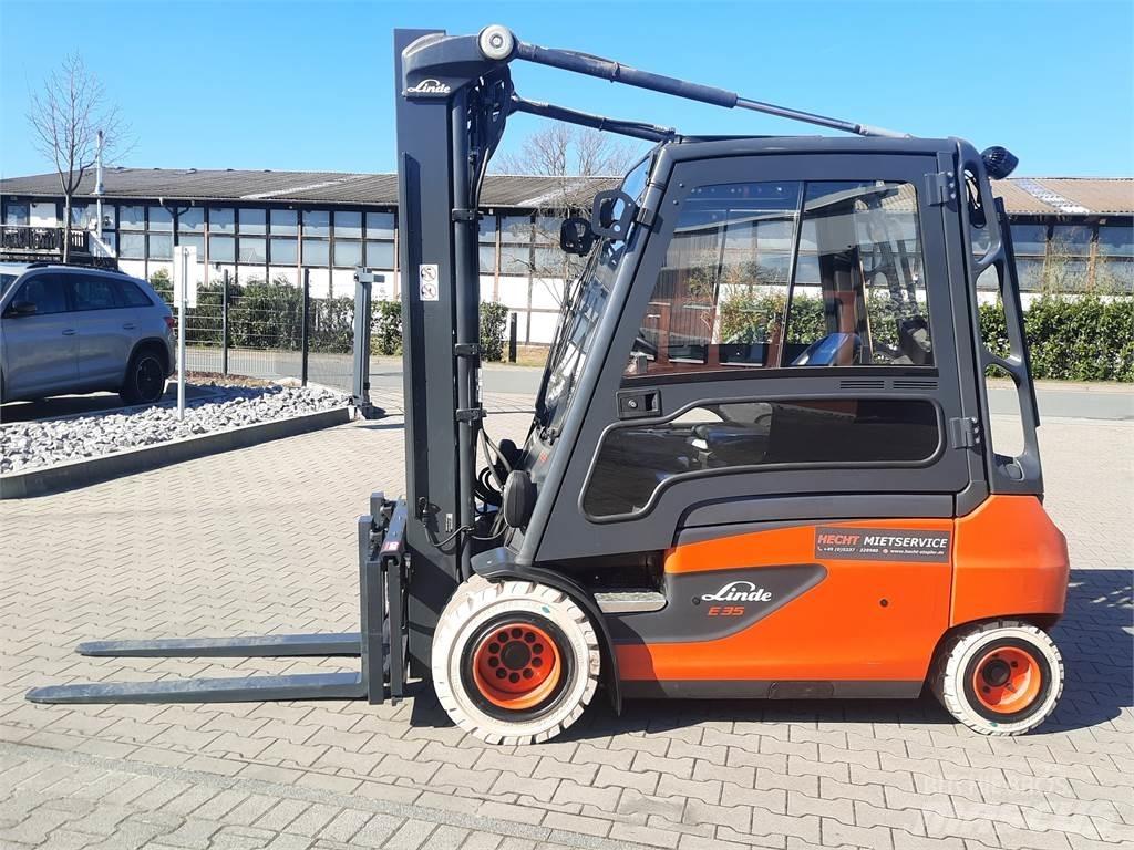 Linde E35L Електрически вилични кари-повдигачи
