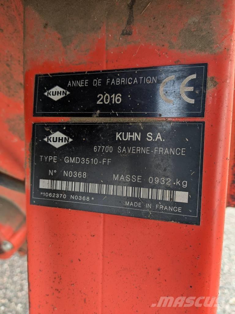 Kuhn GMD 3510 FF Косачки