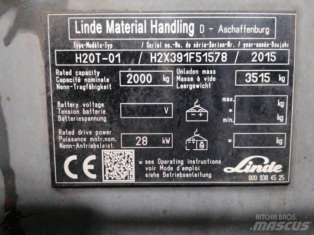 Linde H20T-01 Камиони с АГУ