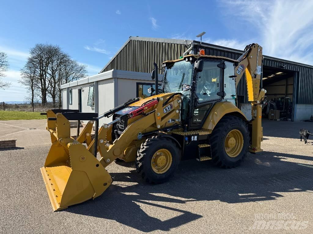CAT 432 F Товарач със заден ексватор