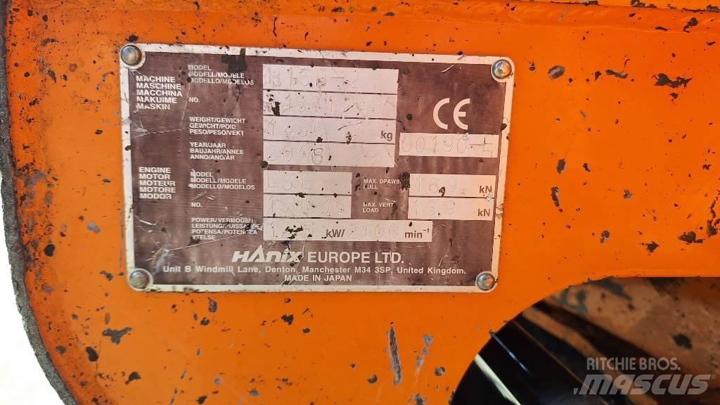Hanix H15B-2 Мини екскаватори < 7 т