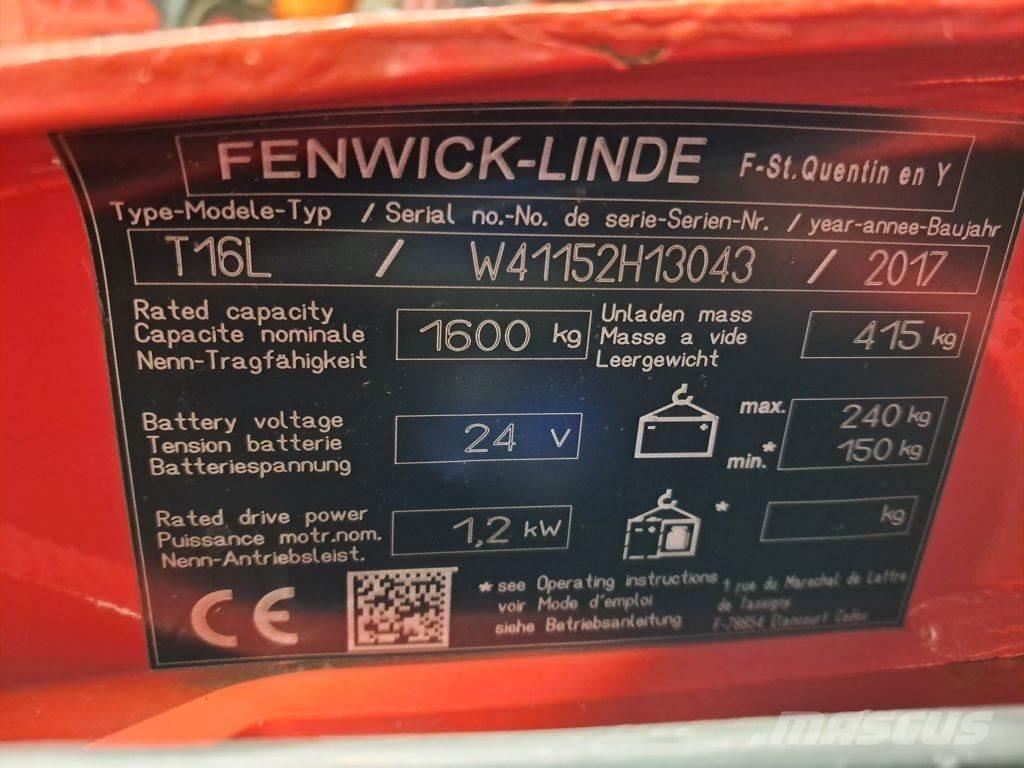 Linde T16L Нископовдигач