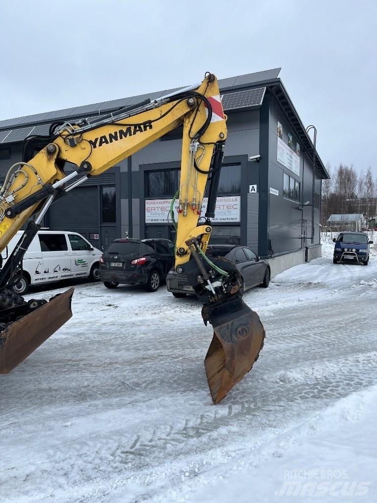 Yanmar B 95 W Колесни екскаватори
