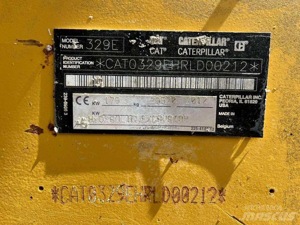CAT 329 E LN Верижен екскаватор