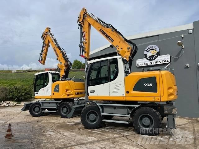 Liebherr 916 Колесни екскаватори