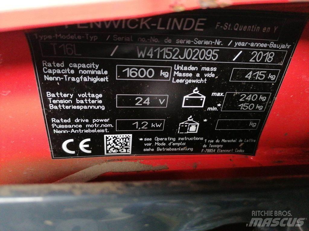 Linde T16L Нископовдигач