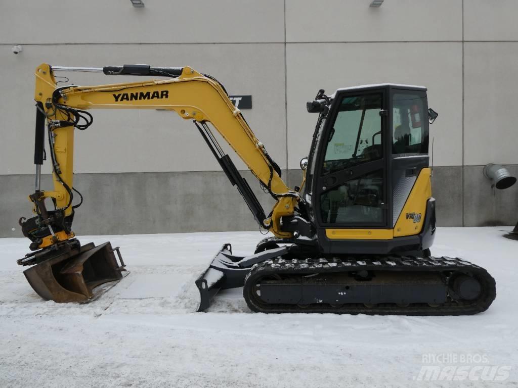 Yanmar Vio 80-1A Средни екскаватори 7т - 12т