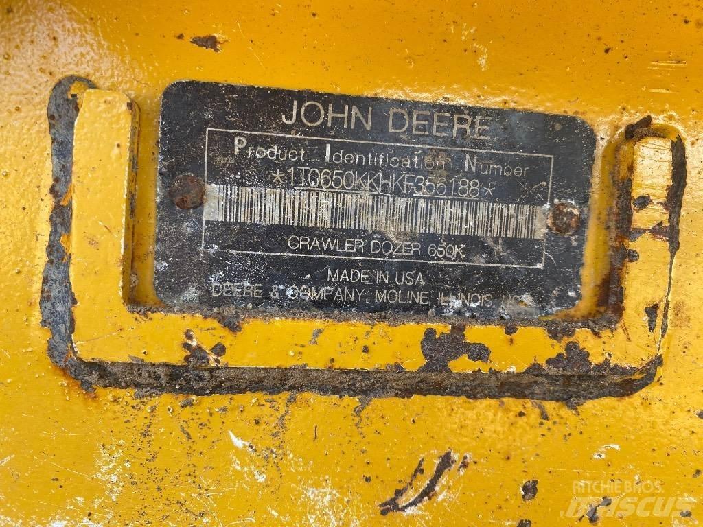 DEERE 650K LGP Верижни булдозери

