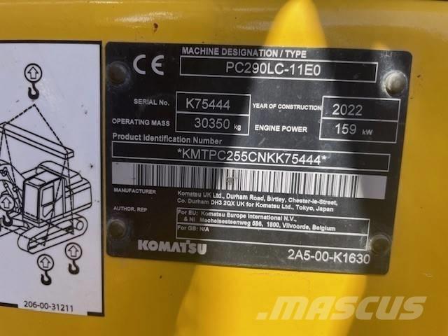 Komatsu PC 290 LC-11 Верижен екскаватор