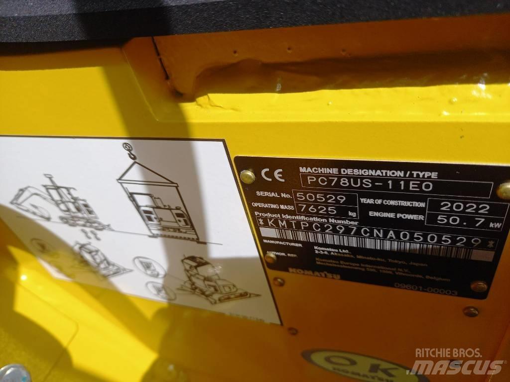 Komatsu PC78US-11EO Средни екскаватори 7т - 12т