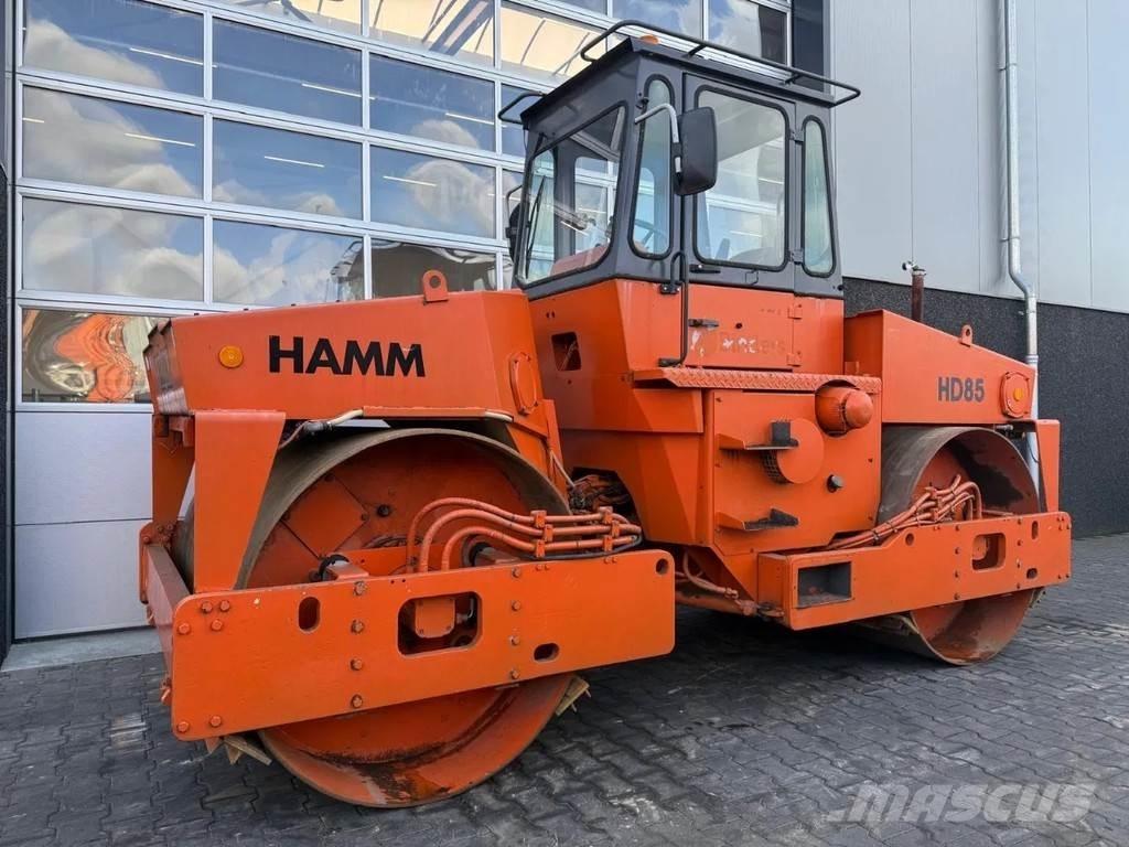Hamm HD85 Двойни барабанни ролки
