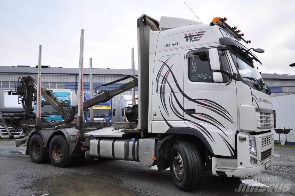 Volvo FH550 6X4 За превоз на дървени трупи