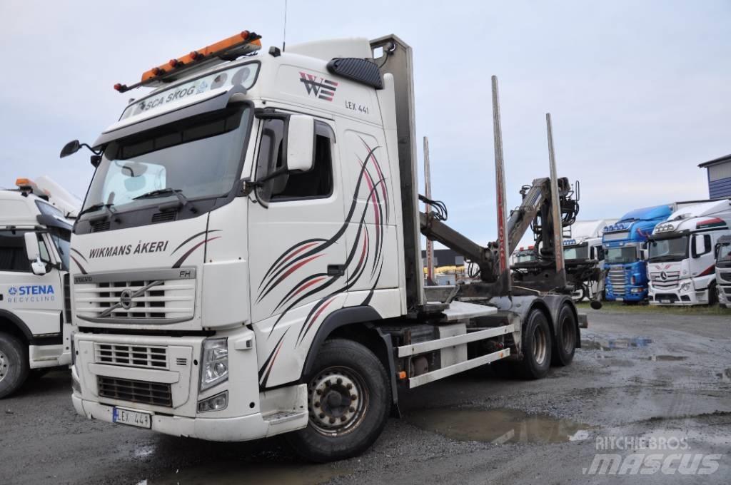 Volvo FH550 6X4 За превоз на дървени трупи