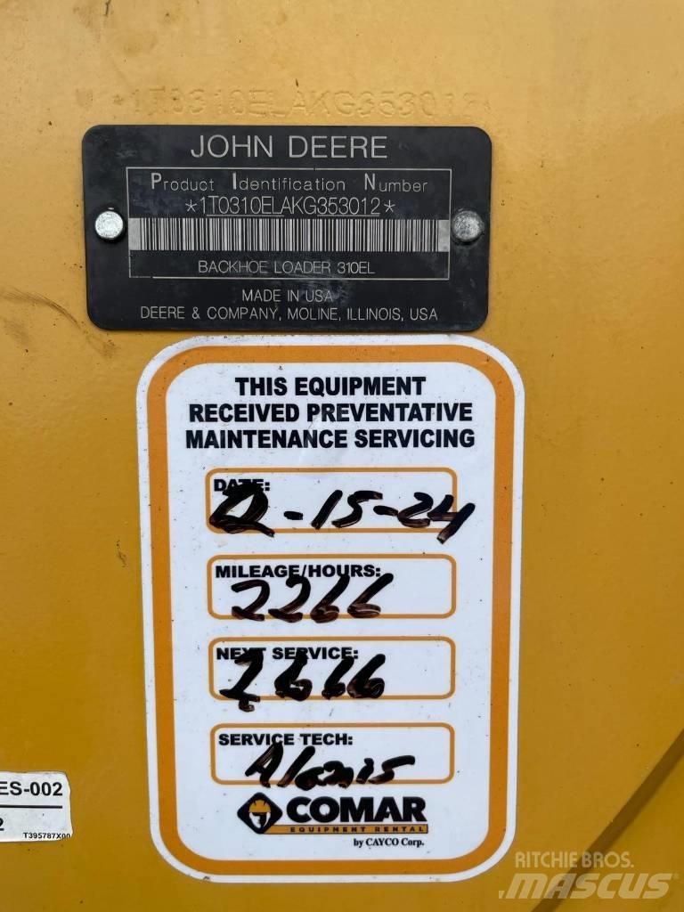 John Deere 310L EP Товарач със заден ексватор