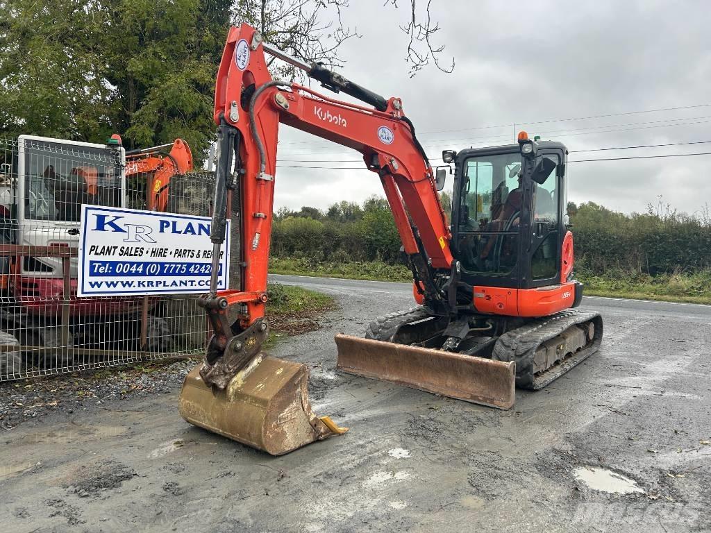 Kubota U55-4 Мини екскаватори < 7 т