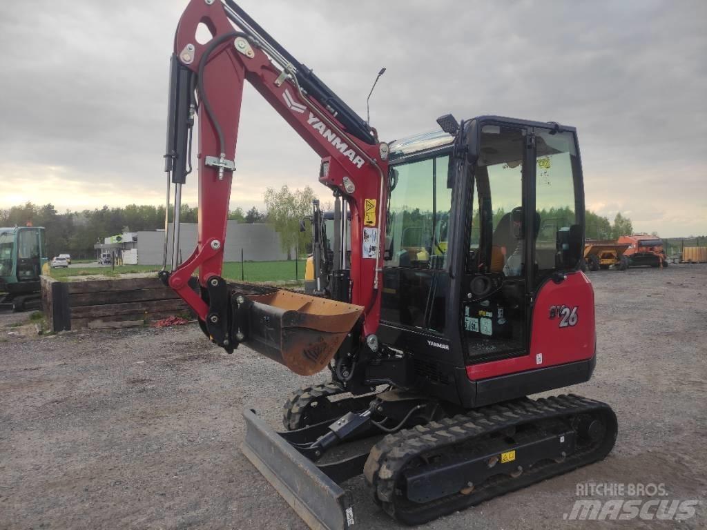 Yanmar SV 26 Мини екскаватори < 7 т