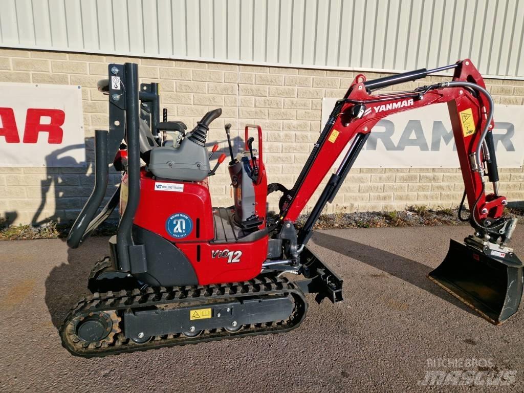 Yanmar Vio 12 Мини екскаватори < 7 т