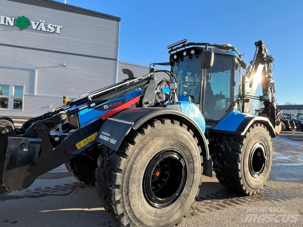 Huddig 1260E City Товарач със заден ексватор