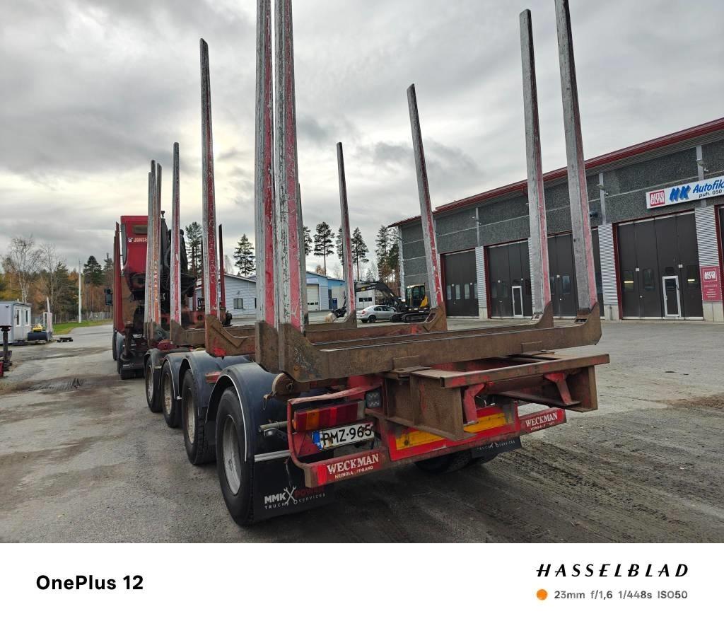 Scania R 164 8X4 За превоз на дървени трупи