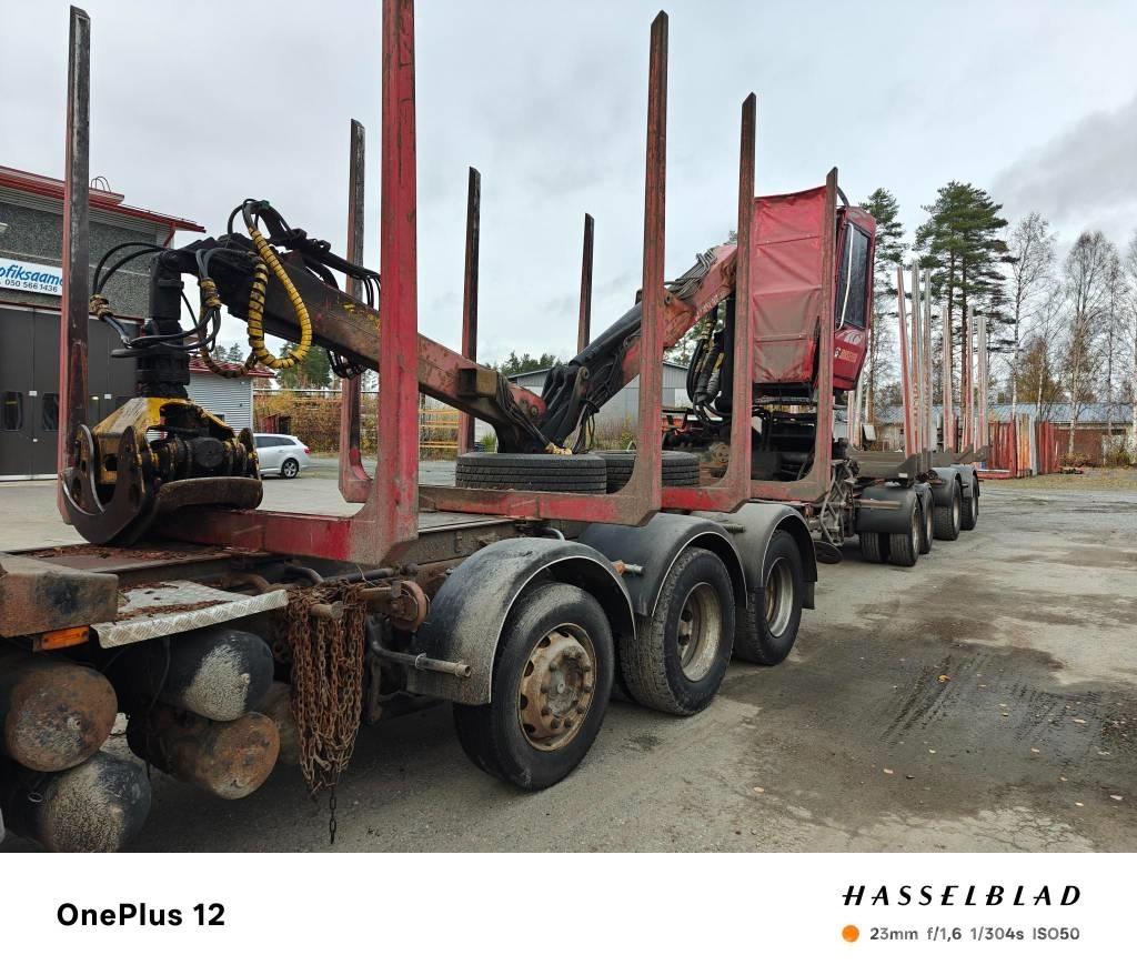 Scania R 164 8X4 За превоз на дървени трупи