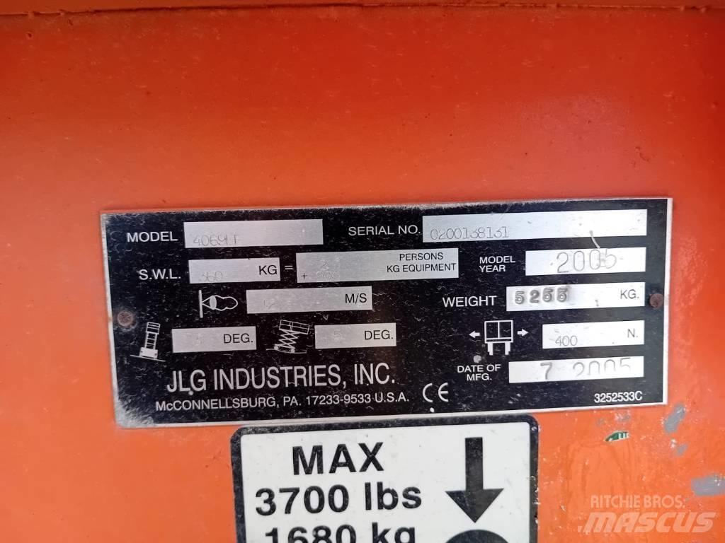 JLG 4069 LE Ножични работни платформи