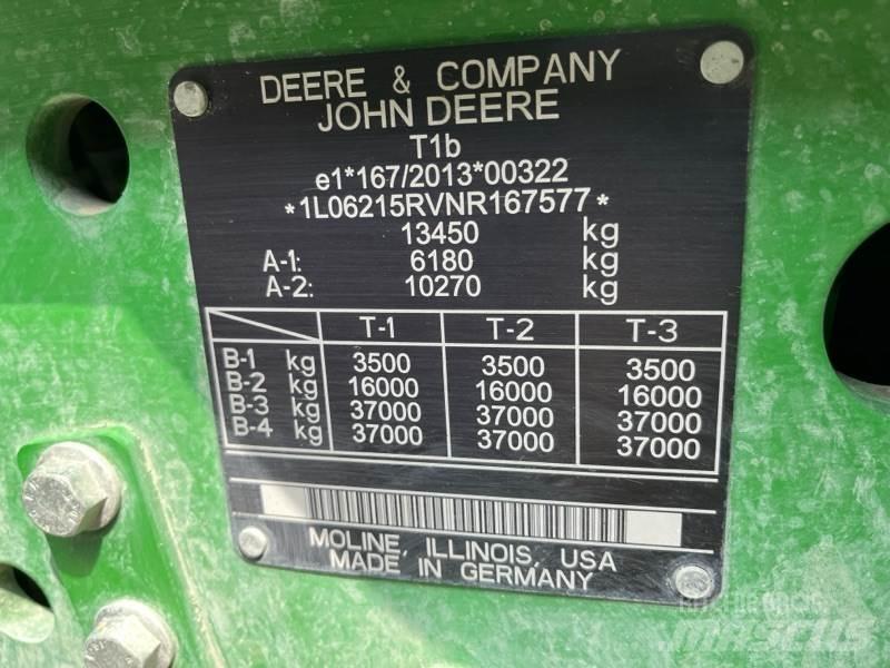 John Deere 6R215 Трактори