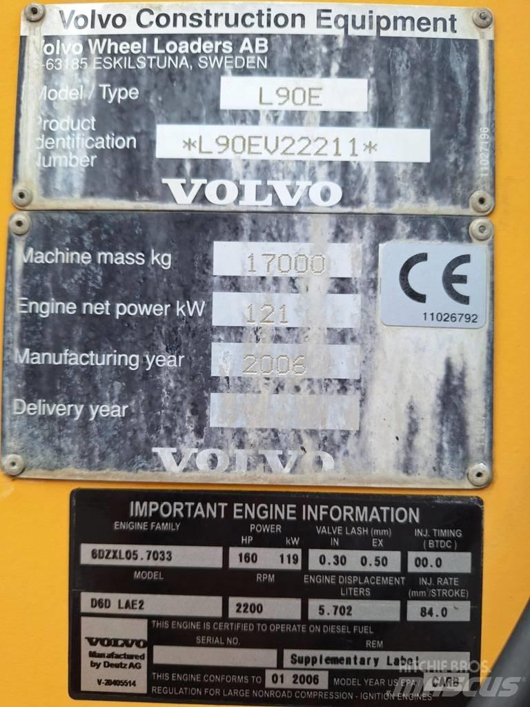 Volvo L 90 E Колесни товарачи