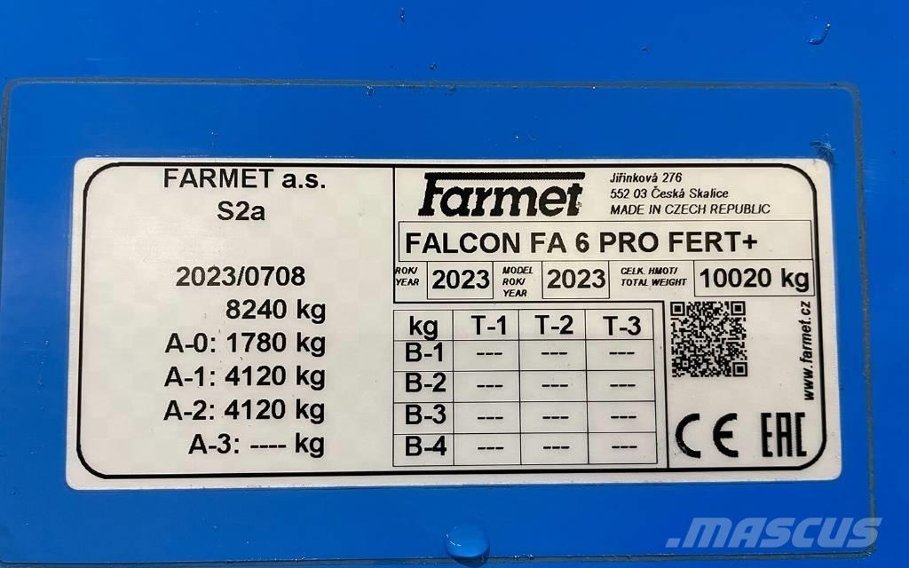 Farmet Falcon 6 Pro Редосеялки
