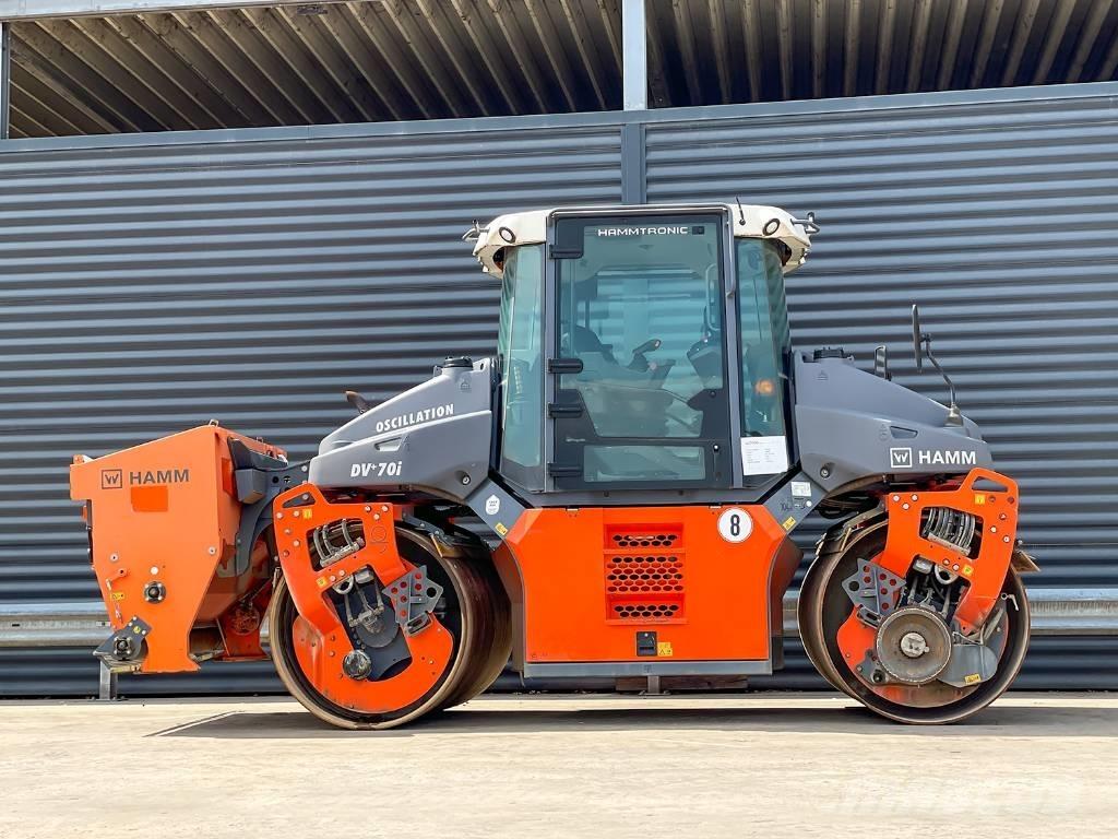 Hamm DV+ 70I VO-S Двойни барабанни ролки
