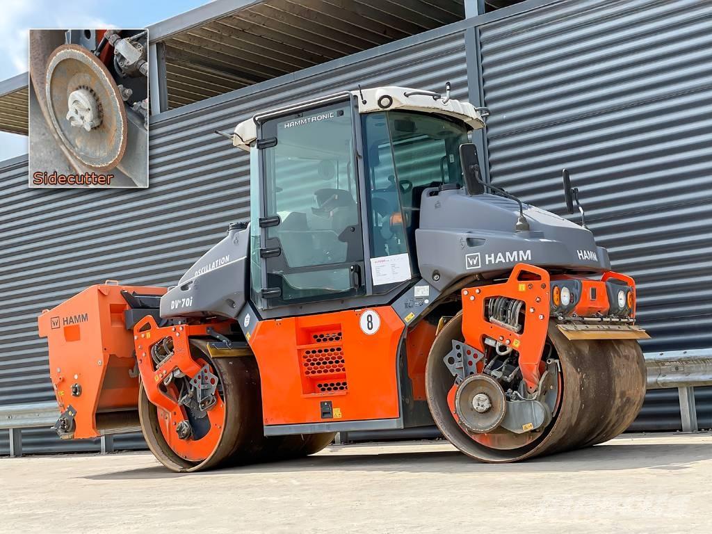 Hamm DV+ 70I VO-S Двойни барабанни ролки
