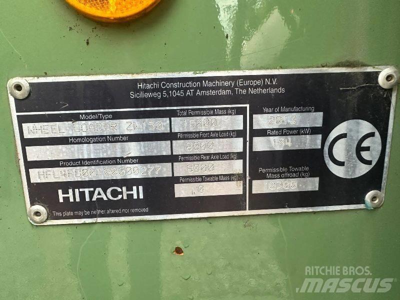 Hitachi ZW 150 Колесни товарачи