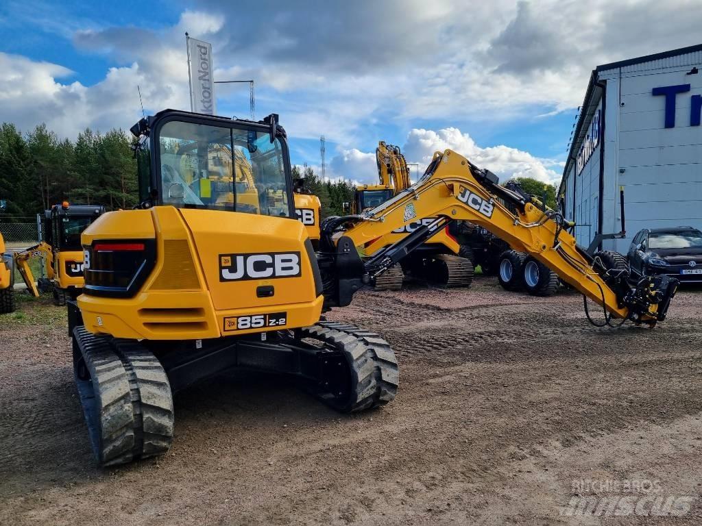 JCB 85Z-2 Ny! omg.lev! Средни екскаватори 7т - 12т