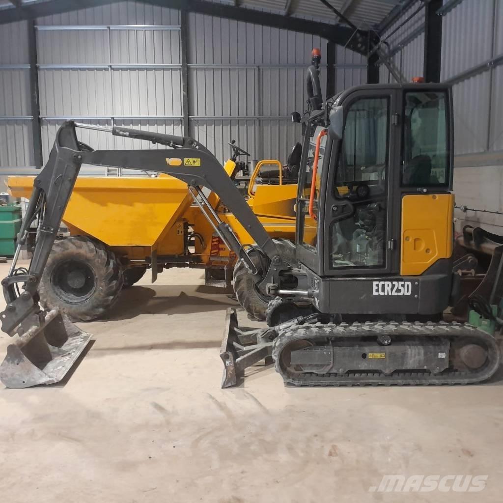 Volvo ECR 25 D Мини екскаватори < 7 т