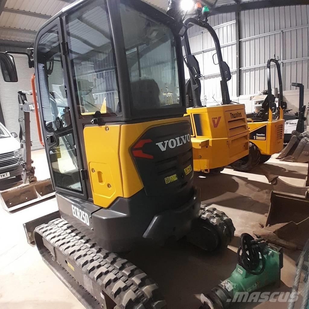 Volvo ECR 25 D Мини екскаватори < 7 т