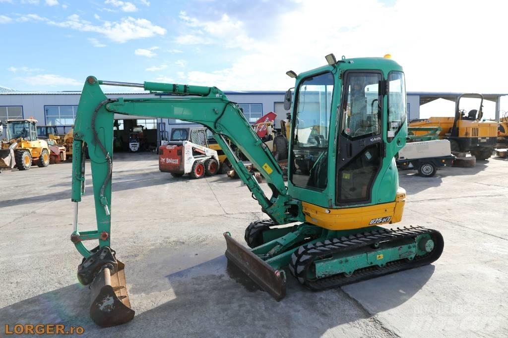 Kubota U25 - 3EU Мини екскаватори < 7 т