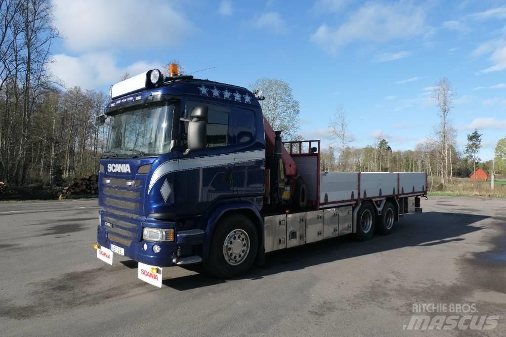 Scania G450 6x2 Автокранове