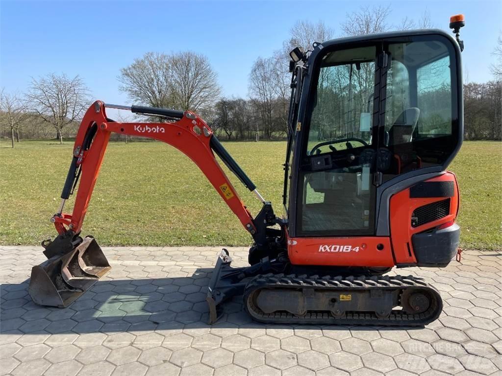 Kubota KX18-4 Мини екскаватори < 7 т
