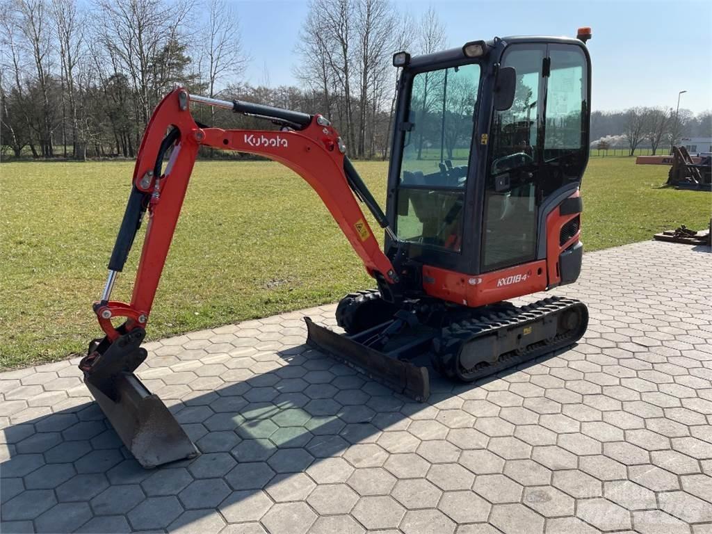 Kubota KX18-4 Мини екскаватори < 7 т